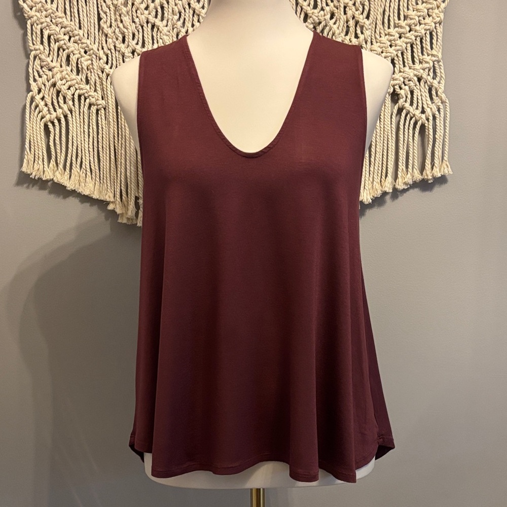 LAmade Deep Wine Tank Top